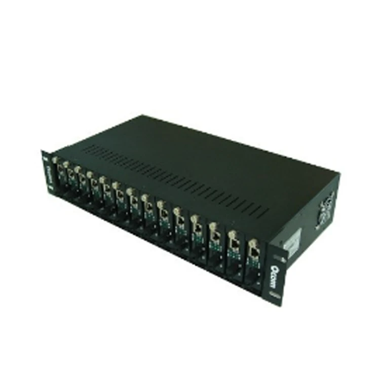 14-slot fiber optic transceiver khib chassis