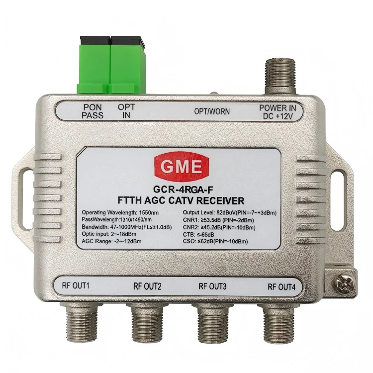 Yuav ua li cas yog daim ntawv thov tshaj tawm ntawm FTHT Agc Cable Receiver?