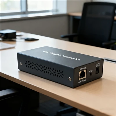 EoC Gigabit Adapter Cov Khoom Siv Ua Qhov Zoo Tshaj Plaws rau Kev Txhim Kho N...