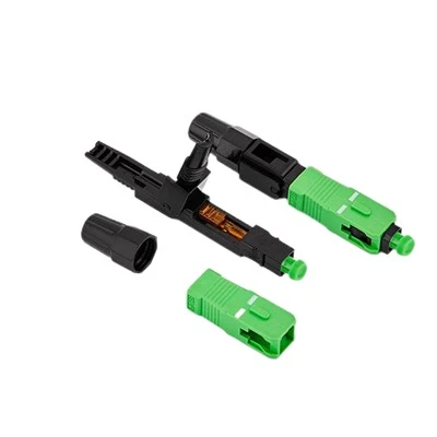 APC fiber optic ceev connector