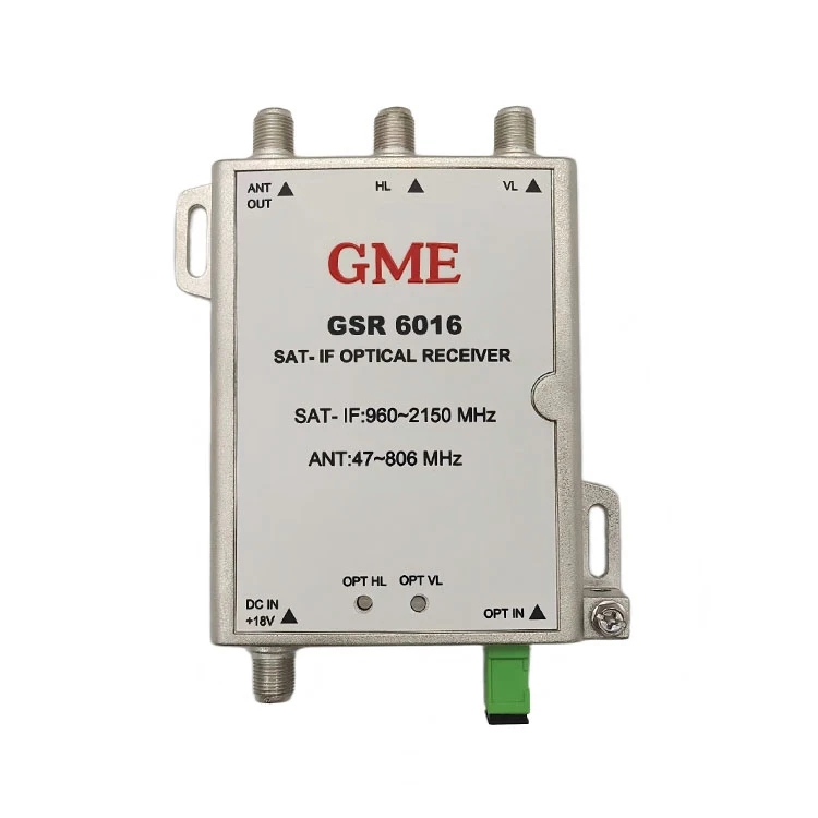 Fiber-Optic SAT-IF Txais